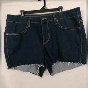 Faded Glory Dark Blue Jean Shorts